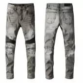 acheter amiri jeans fit pantalons ar6400 gris
